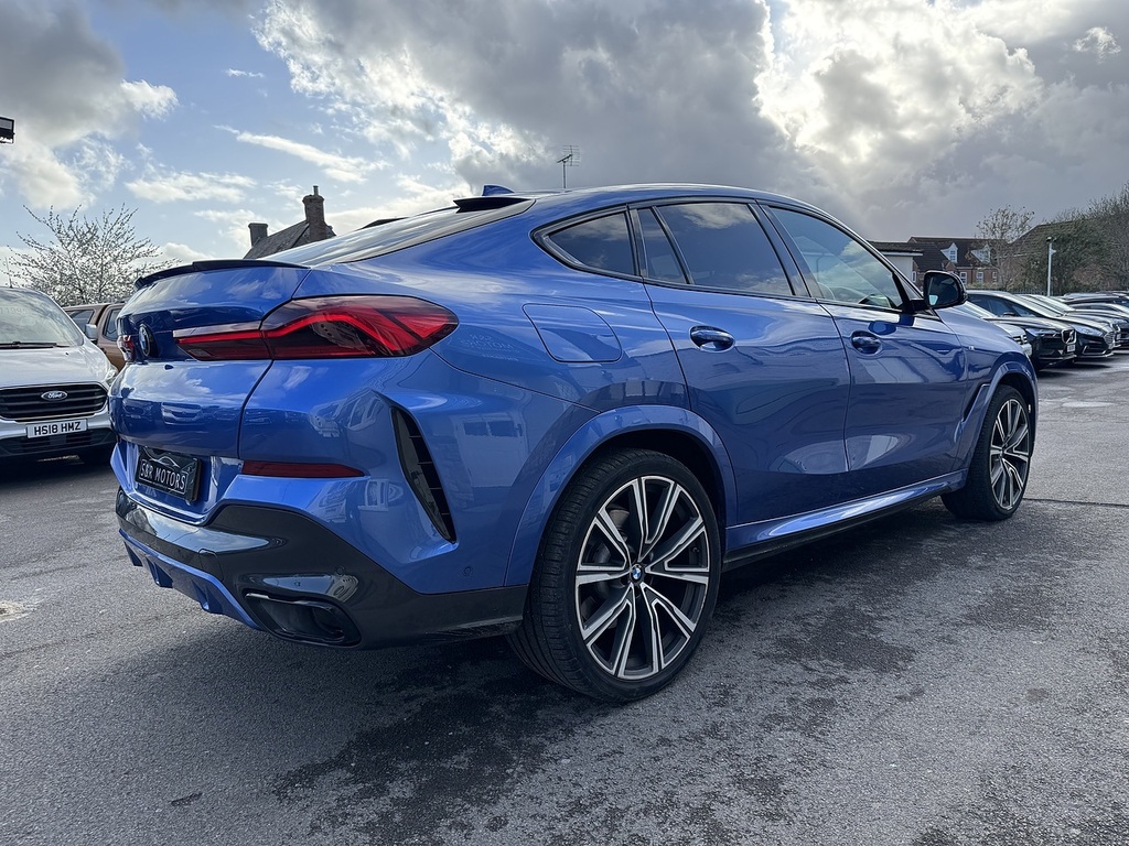 BMW X6 30D M Sport Blue #4
