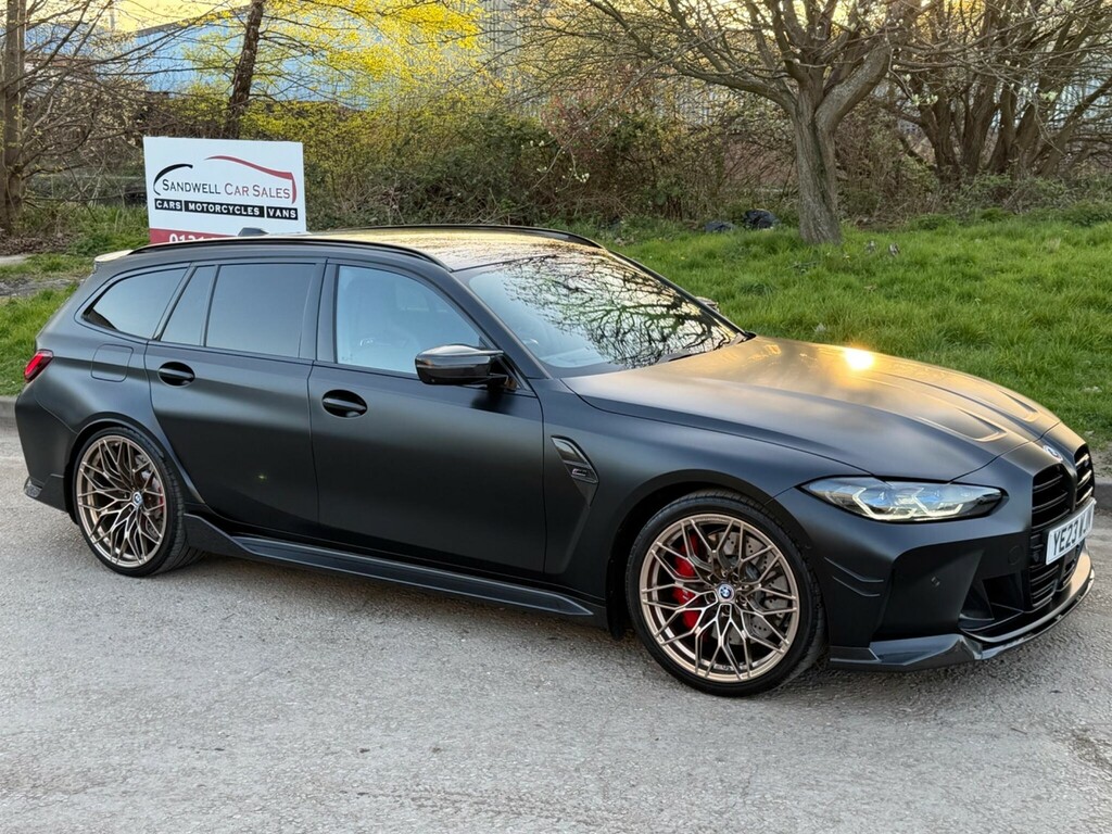BMW M3 3.0 Biturbo Competition Touring Steptronic M Xdriv YE23WJN Black #2