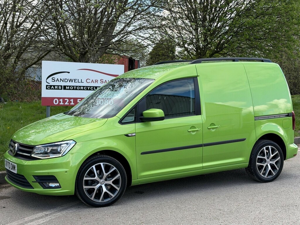 Volkswagen Caddy 2.0 Tdi C20 Highline Dsg Swb Euro 6 Ss Green