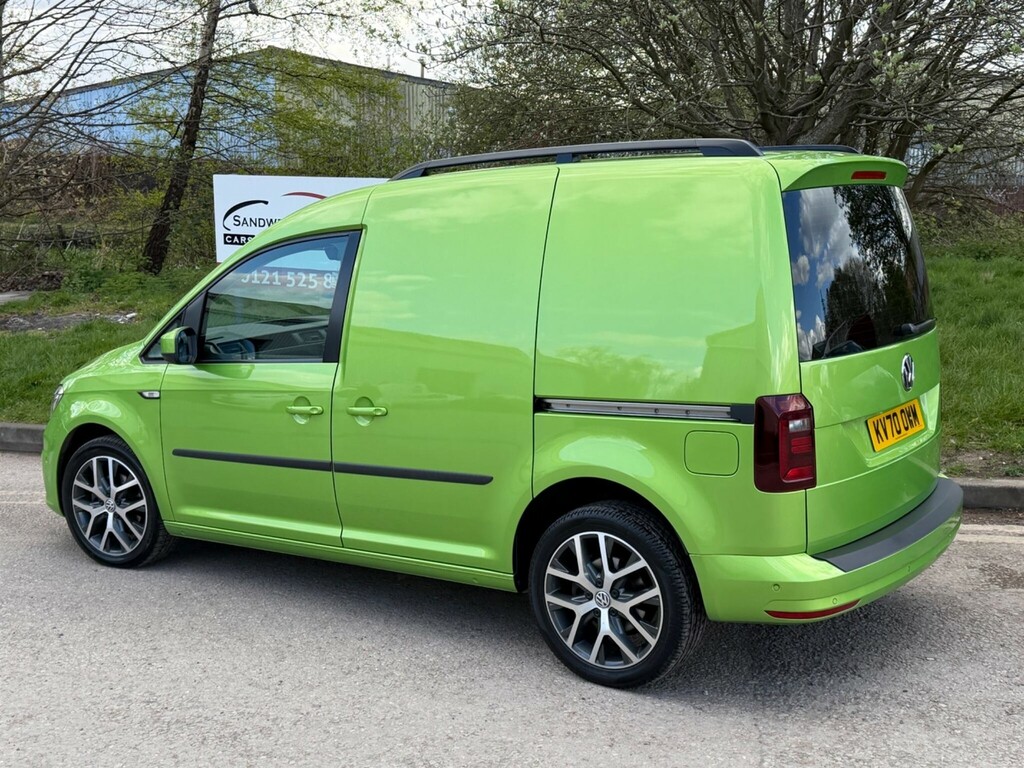 Volkswagen Caddy 2.0 Tdi C20 Highline Dsg Swb Euro 6 Ss KV70OWM Green #3