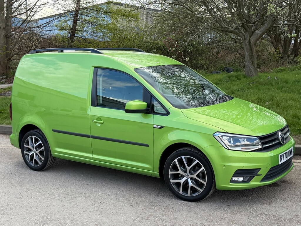 Volkswagen Caddy 2.0 Tdi C20 Highline Dsg Swb Euro 6 Ss KV70OWM Green #2