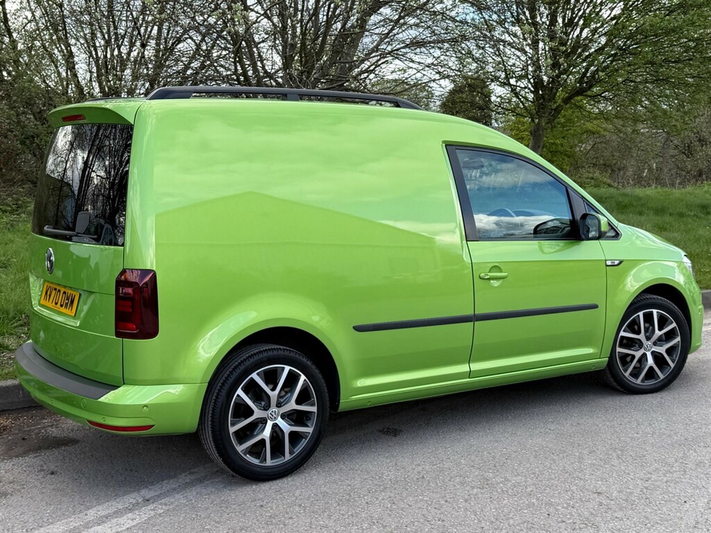 Volkswagen Caddy 2.0 Tdi C20 Highline Dsg Swb Euro 6 Ss KV70OWM Green #4