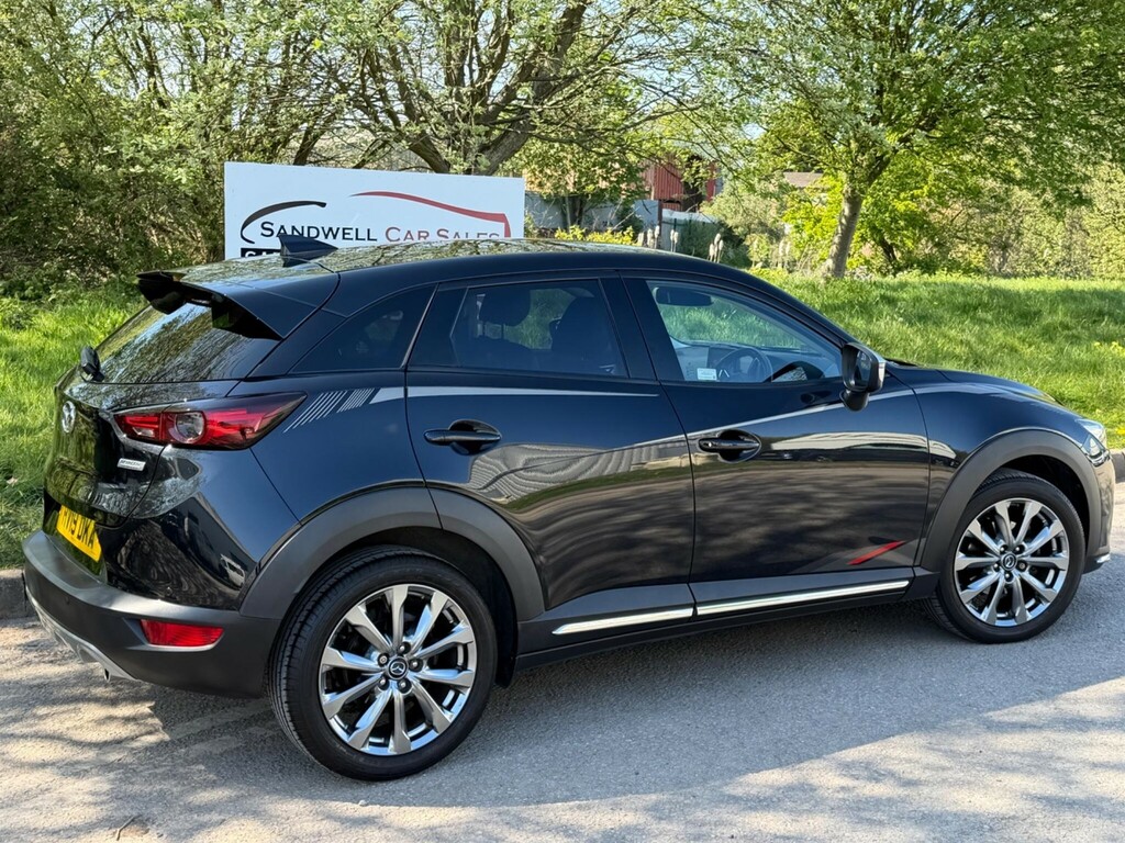 Mazda CX-3 2.0 Skyactiv-g Gt Sport Nav Euro 6 Ss HV19DKA Black #4