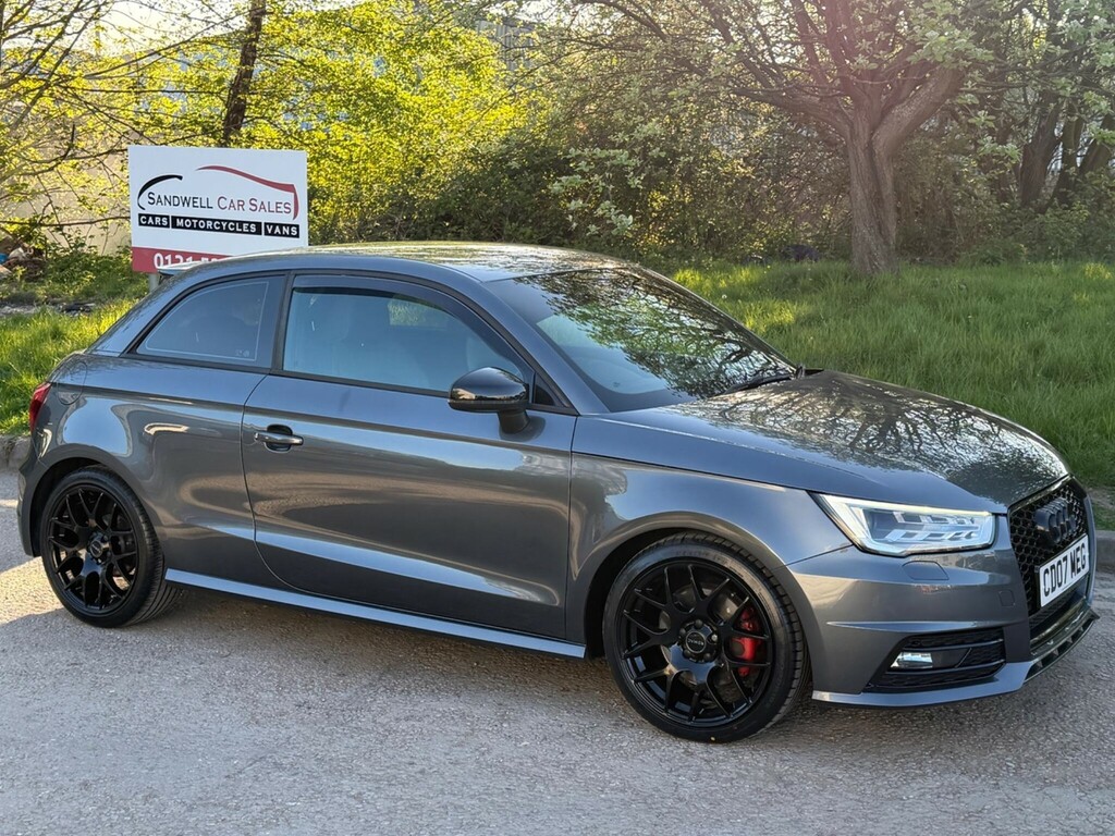 Audi A1 1.4 Tfsi S Line Euro 6 Ss CD07MEG Grey #2