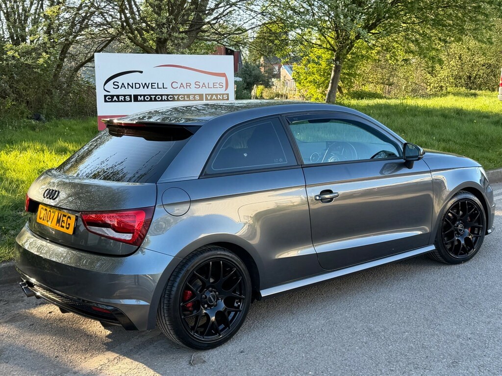 Audi A1 1.4 Tfsi S Line Euro 6 Ss CD07MEG Grey #4