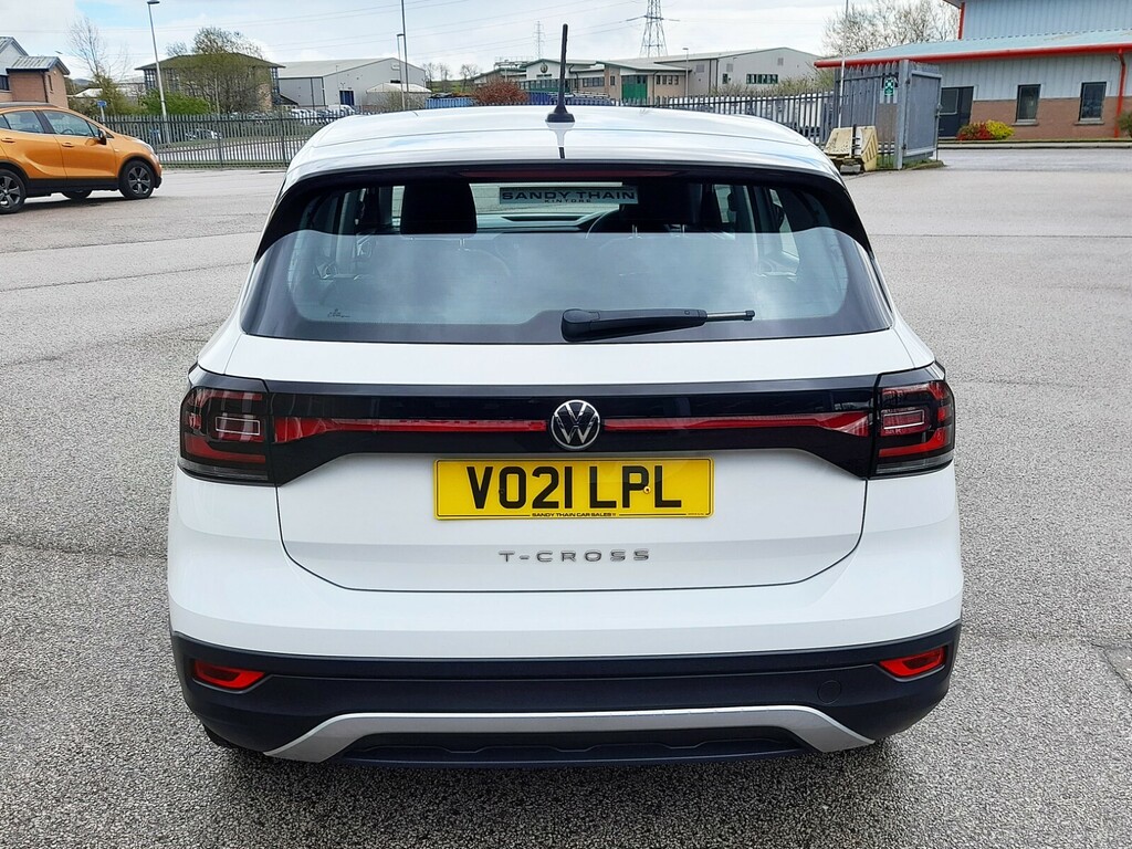 Volkswagen T-Cross 1.0 Tsi S VO21LPL White #6