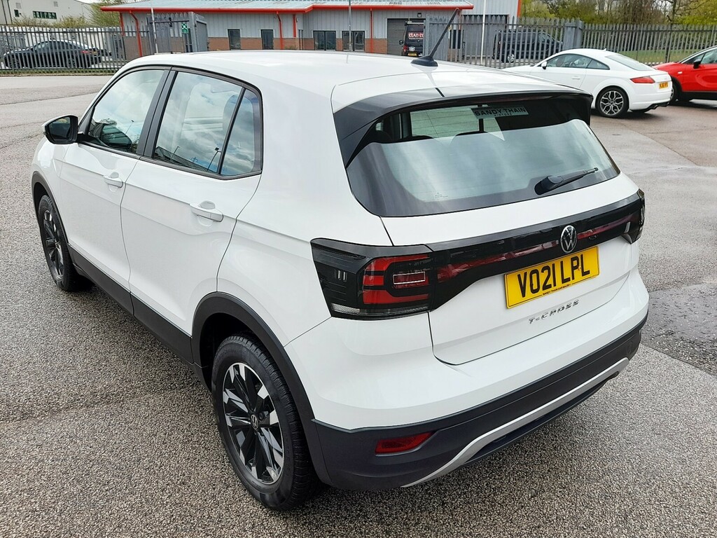 Volkswagen T-Cross 1.0 Tsi S VO21LPL White #5