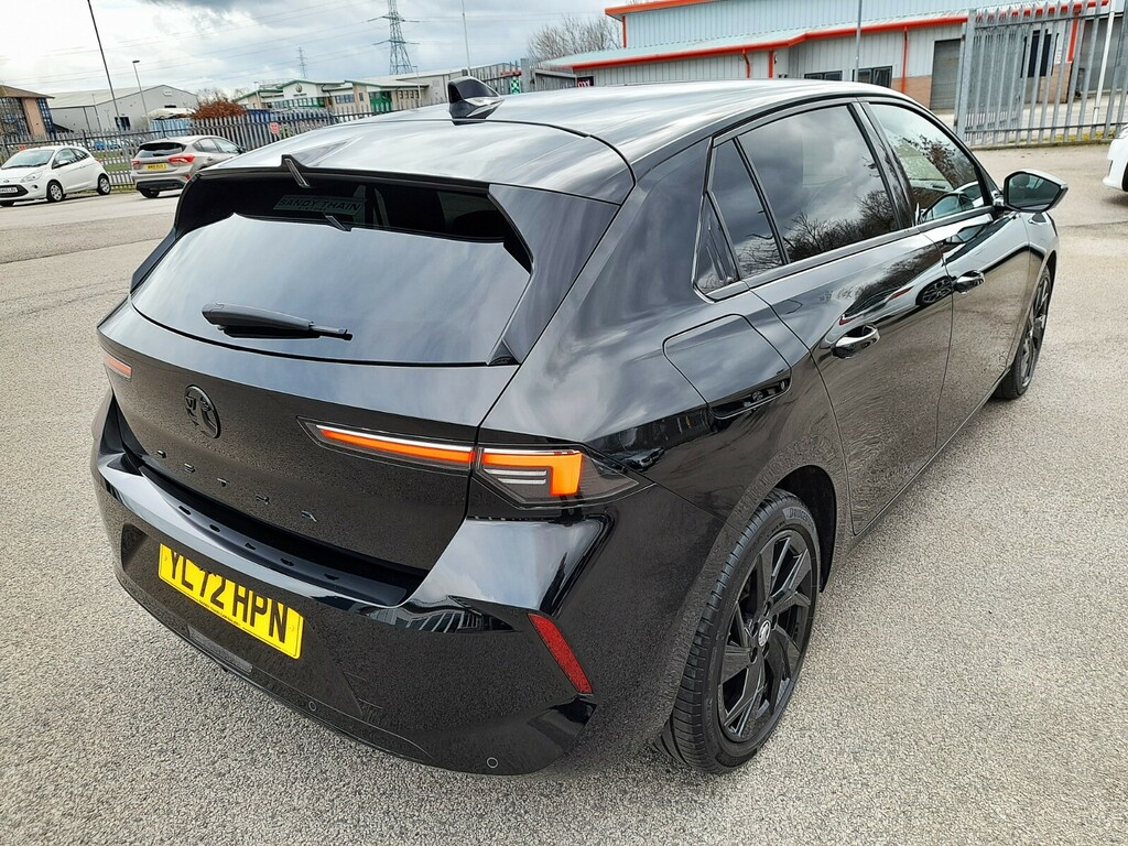 Vauxhall Astra 1.2T 130 Gs YL72HPN Black #6