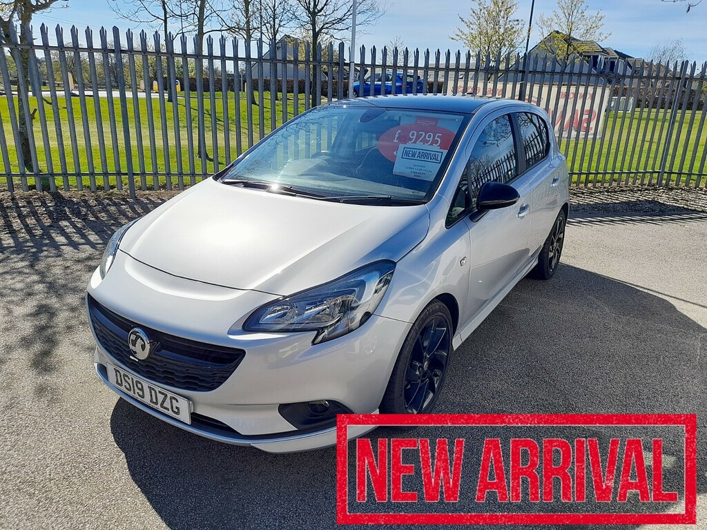 Vauxhall Corsa 1.4 Sri Vx-line Nav Black Edition DS19DZG Black #2