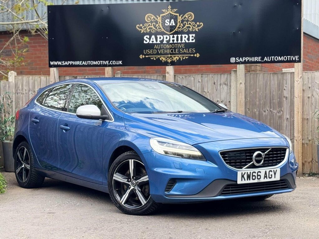 Volvo V40 2.0 D4 R-design Euro 6 Ss 201666 Blue