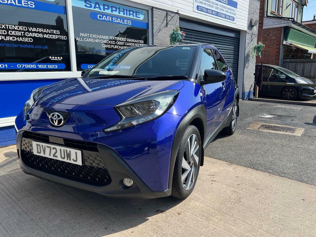 Toyota Aygo X 1.0 Vvt-i Edge Euro 6 S S DV72UWJ Blue #4