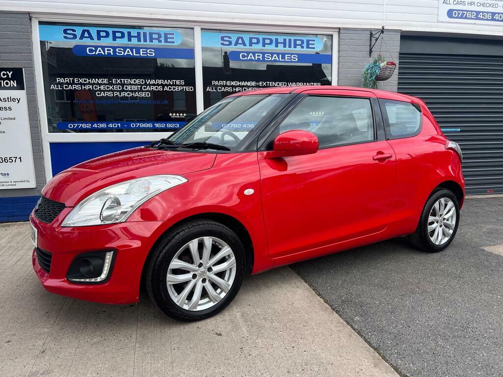 Suzuki Swift 1.2 Sz3 Euro 6 DT65OBW Red #4
