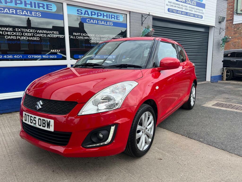 Suzuki Swift 1.2 Sz3 Euro 6 DT65OBW Red #3