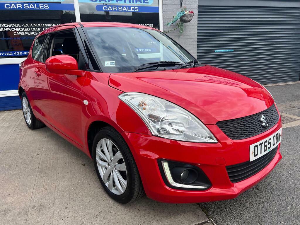 Suzuki Swift 1.2 Sz3 Euro 6 DT65OBW Red #2