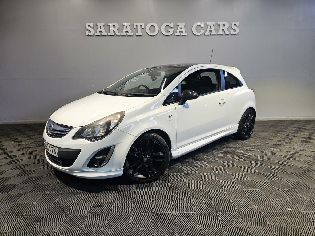 Vauxhall Corsa 1.2 16V Limited Edition Hatchback Manua YG63XTK White #2