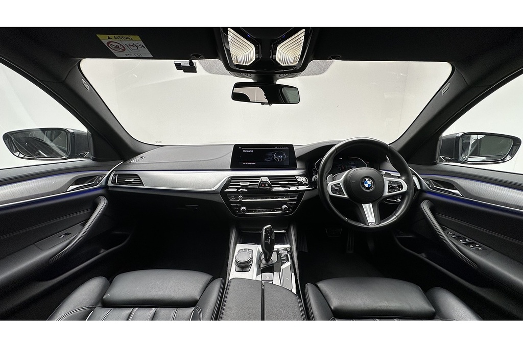 BMW 5 Series 520D Mht M Sport BP69SKZ Grey #2