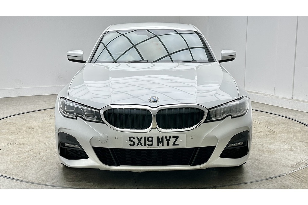 BMW 3 Series 320I M Sport SX19MYZ White #3