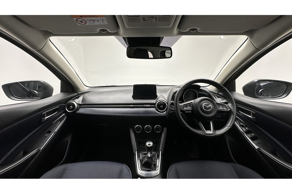 Mazda 2 Skyactiv-g Mhev Sport Nav YN69KYJ Black #2