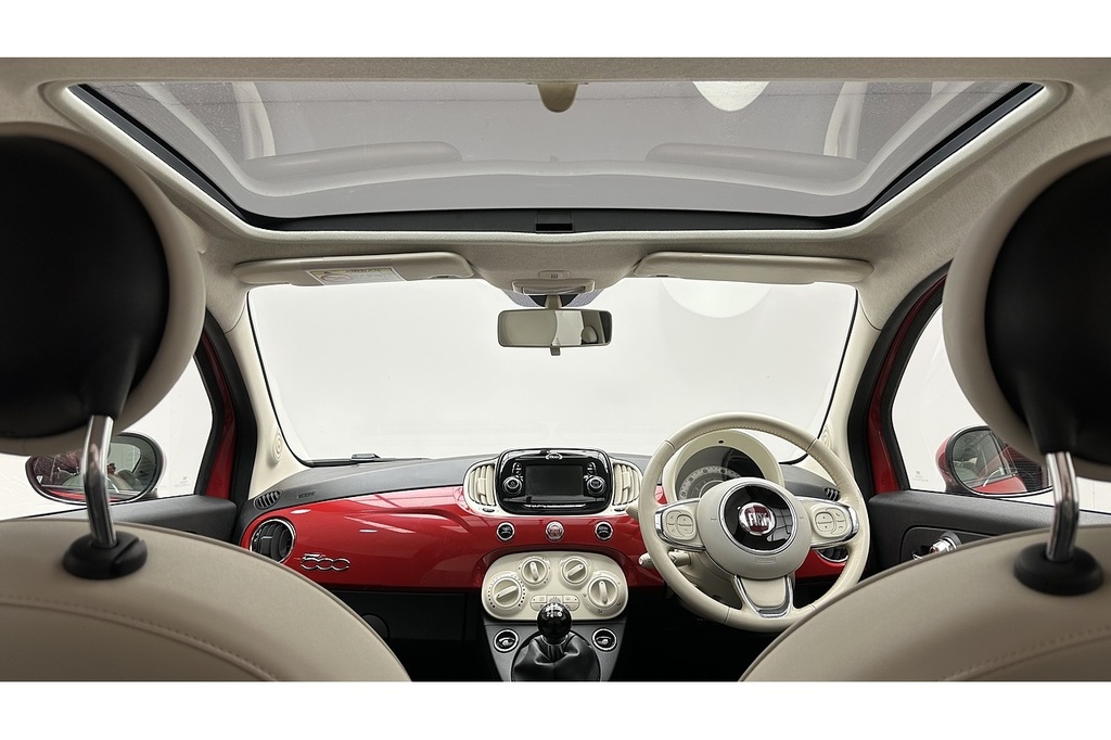 Fiat 500 Lounge Red #2