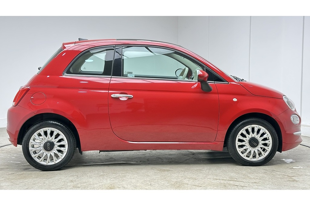 Fiat 500 Lounge Red #4