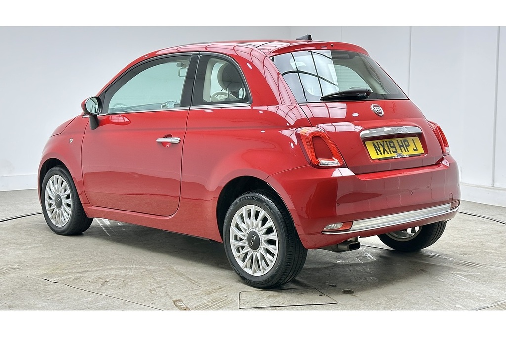 Fiat 500 Lounge Red #5