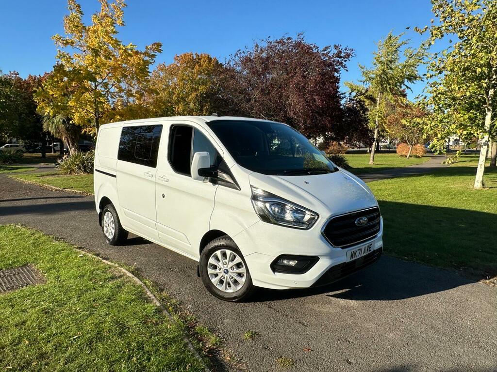 Ford Transit Custom Double Cab Van 2.0 Transit Custom Limited Dciv 320 White