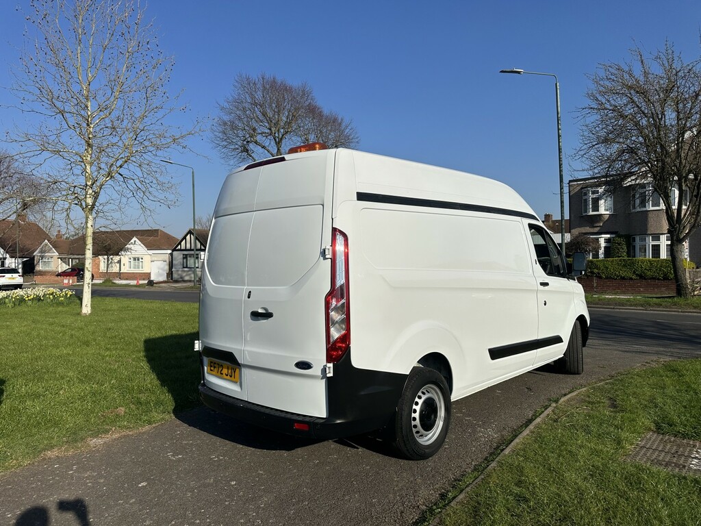 Ford Transit Custom Panel Van 2.0 Transit Custom Leader Van 320 L2 2.0 EF72JJY White #4