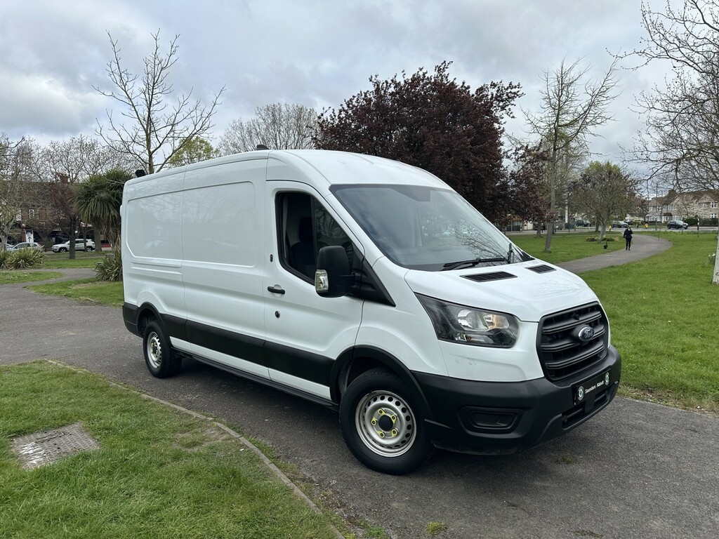 Ford Transit Custom Panel Van 2.0 Transit Leader Van 350 L3 2.0L Ecobl White
