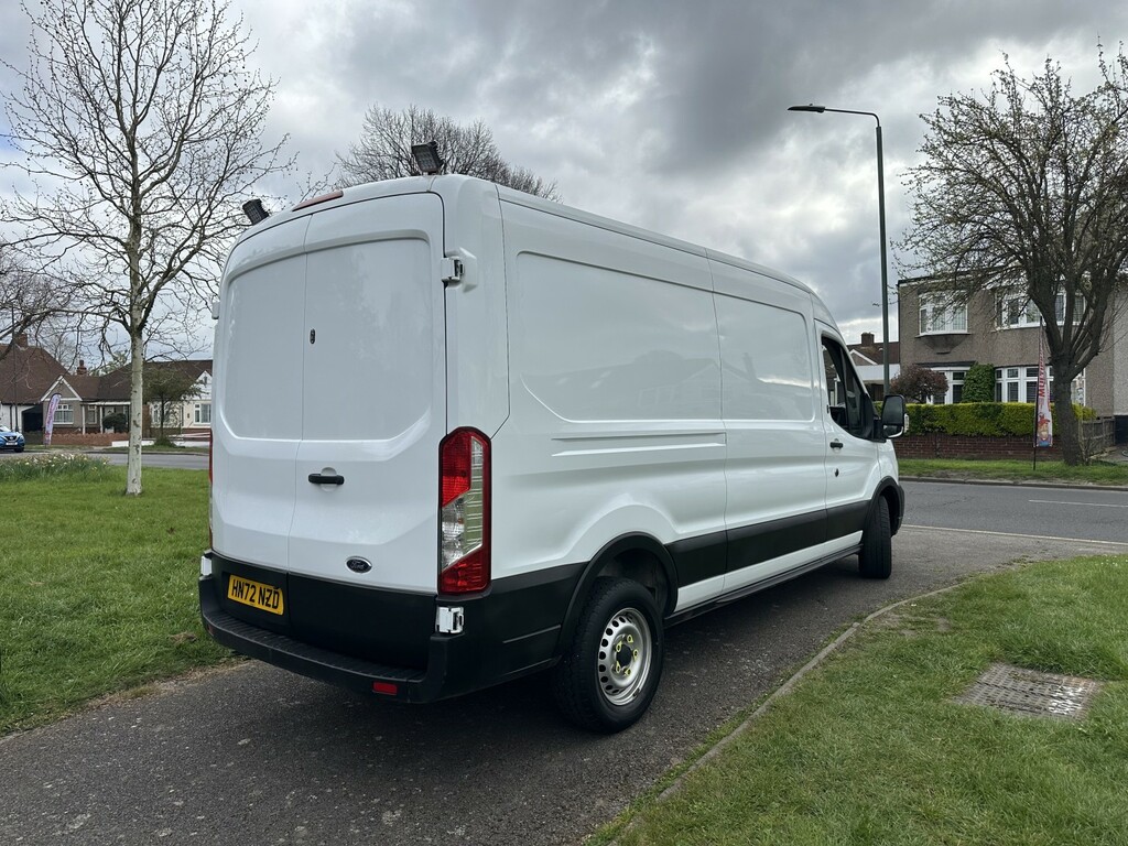 Ford Transit Custom Panel Van 2.0 Transit Leader Van 350 L3 2.0L Ecobl HN72NZD White #4