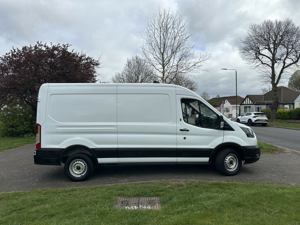 Ford Transit Custom Panel Van 2.0 Transit Leader Van 350 L3 2.0L Ecobl HN72NZD White #3