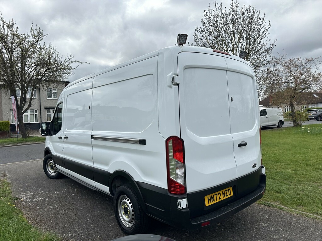 Ford Transit Custom Panel Van 2.0 Transit Leader Van 350 L3 2.0L Ecobl HN72NZD White #6