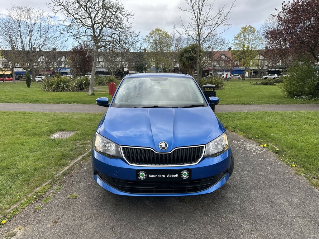 Skoda Fabia Hatchback 1.2 Tsi Se 201515 PL15DKK Blue #2