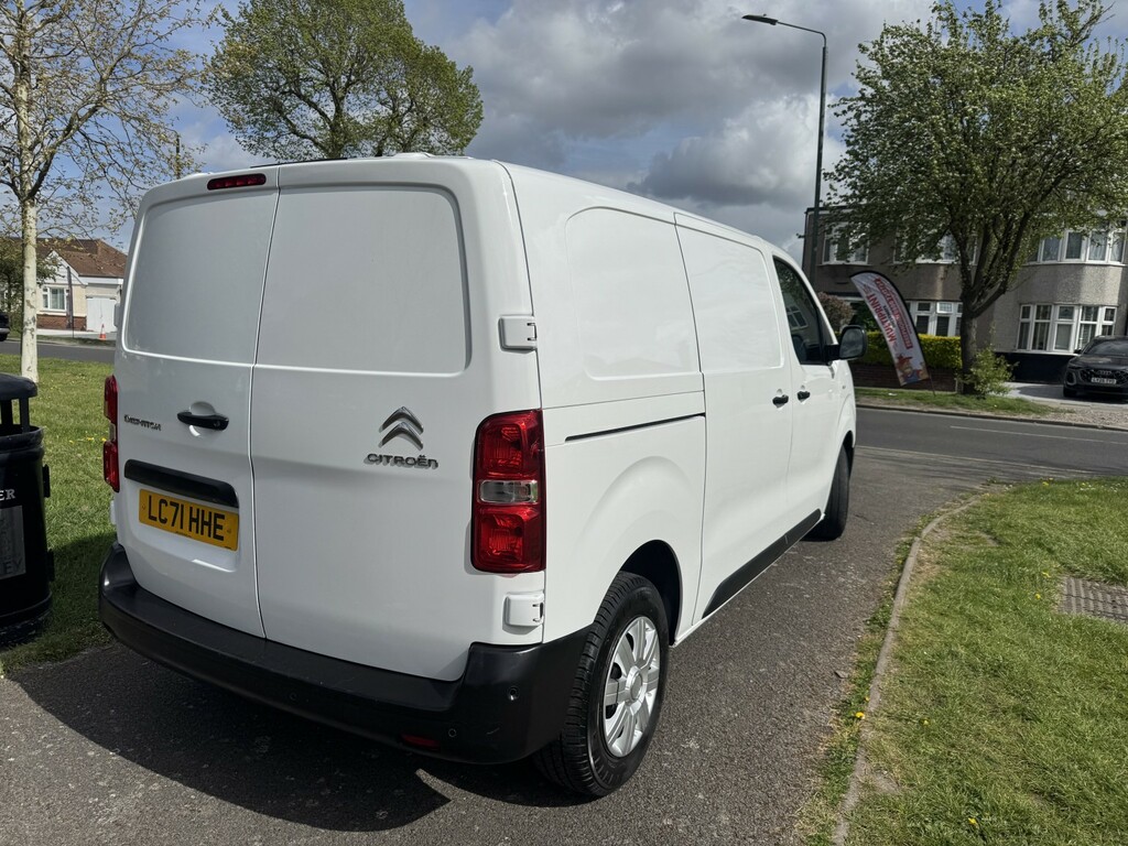 Citroen Dispatch Panel Van 2.0 Bluehdi 1400 Enterprise M 202171 LC71HHE White #3