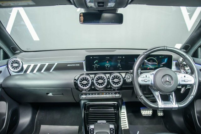 Mercedes-Benz A Class 2019 2.0 A35 Amg Premium Plus Hatchback Petr LM69ZXW Grey #4