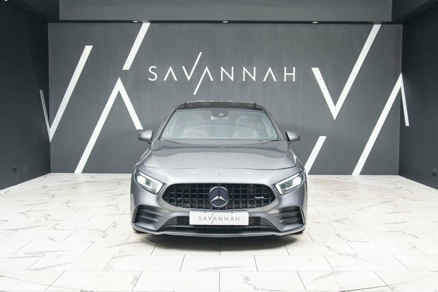 Mercedes-Benz A Class 2019 2.0 A35 Amg Premium Plus Hatchback Petr LM69ZXW Grey #2