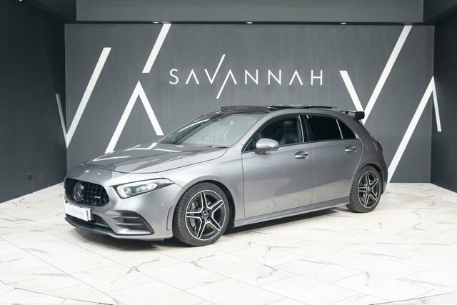 Mercedes-Benz A Class 2019 2.0 A35 Amg Premium Plus Hatchback Petr LM69ZXW Grey #6