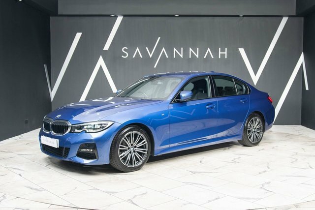 BMW 3 Series 2020 2.0 320I M Sport Saloon Euro FP20PXM Blue #4