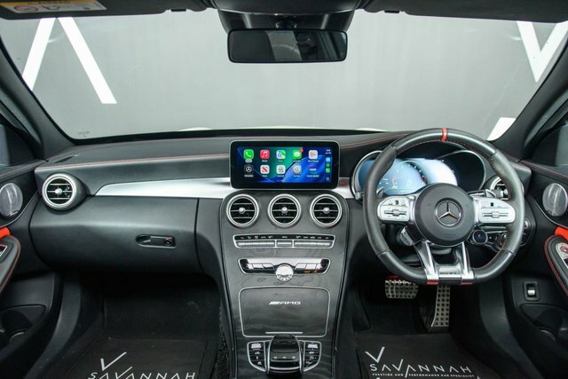 Mercedes-Benz C Class 2019 4.0 C63 V8 Biturbo Amg S Premium Plus Estat Y28SRJ White #2