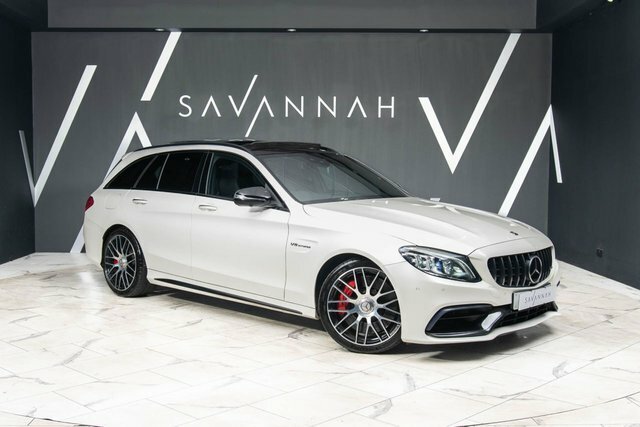 Mercedes-Benz C Class 2019 4.0 C63 V8 Biturbo Amg S Premium Plus Estat White
