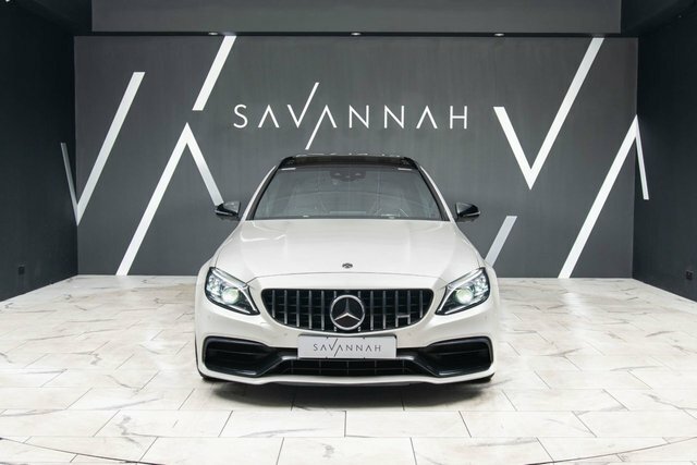 Mercedes-Benz C Class 2019 4.0 C63 V8 Biturbo Amg S Premium Plus Estat Y28SRJ White #3