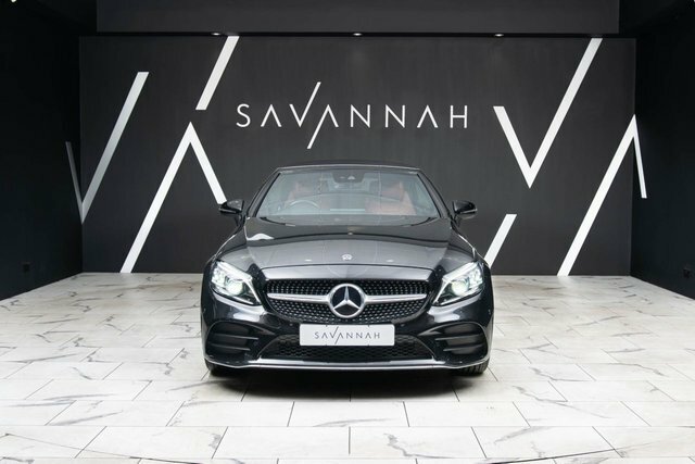 Mercedes-Benz C Class 2018 1.5 C200 Mhev Amg Line Premium Cabriolet SA68YCG Black #2