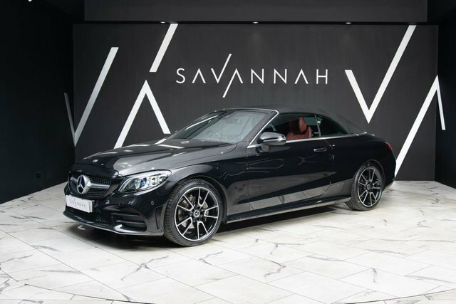 Mercedes-Benz C Class 2018 1.5 C200 Mhev Amg Line Premium Cabriolet Black #5
