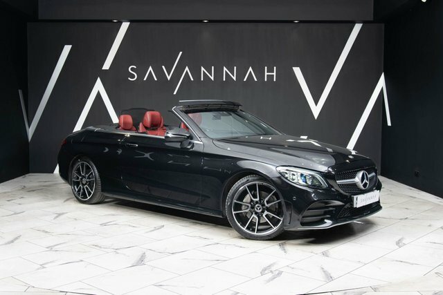 Mercedes-Benz C Class 2018 1.5 C200 Mhev Amg Line Premium Cabriolet Black
