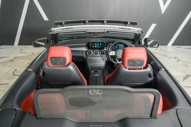 Mercedes-Benz C Class 2018 1.5 C200 Mhev Amg Line Premium Cabriolet SA68YCG Black #4