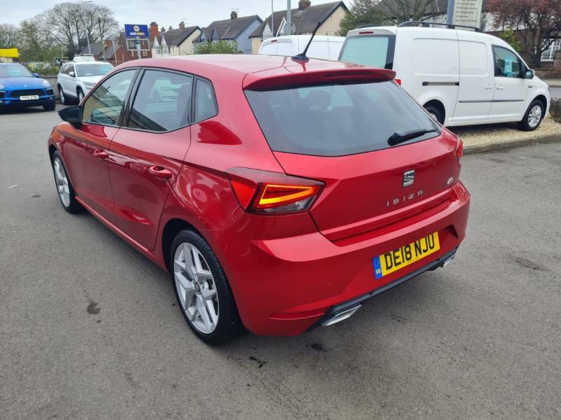 Seat Ibiza 1.0 Tsi 115 Fr - 2018 18 DE18NJU Red #4