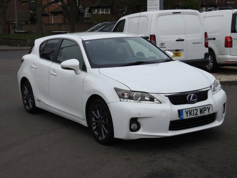 Lexus CT 200H 1.8 Se-i Cvt - 2012 12 YK12WPY White #6