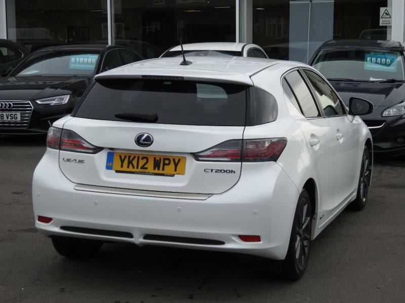 Lexus CT 200H 1.8 Se-i Cvt - 2012 12 YK12WPY White #5