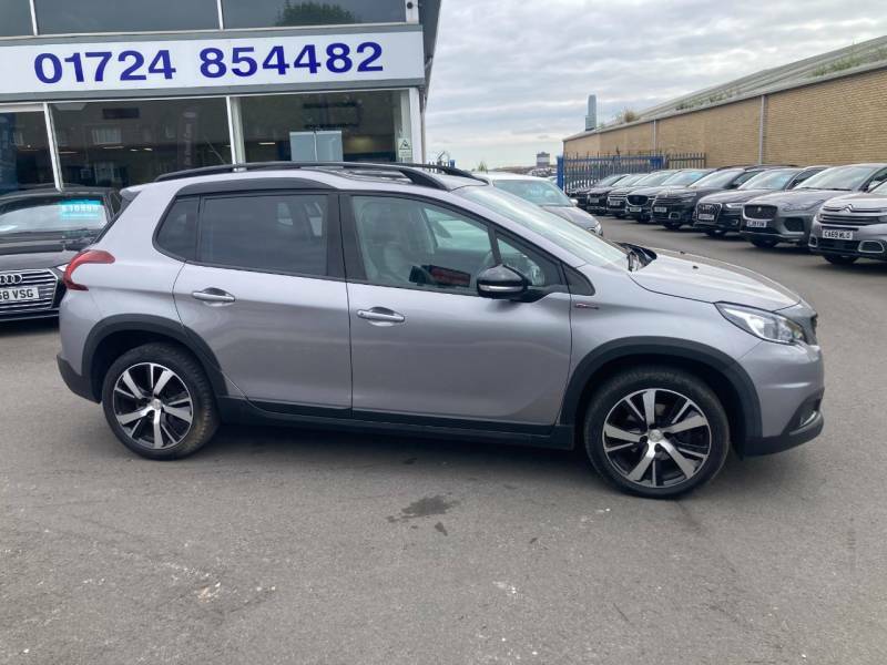 Peugeot 2008 1.2 Puretech 110 Gt Line 6 Speed - 2019 69 CV69KLU Grey #3