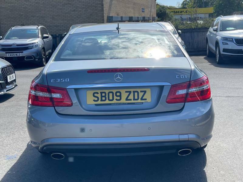 Mercedes-Benz E Class Coupe - 2009 09 SB09ZDZ Silver #5