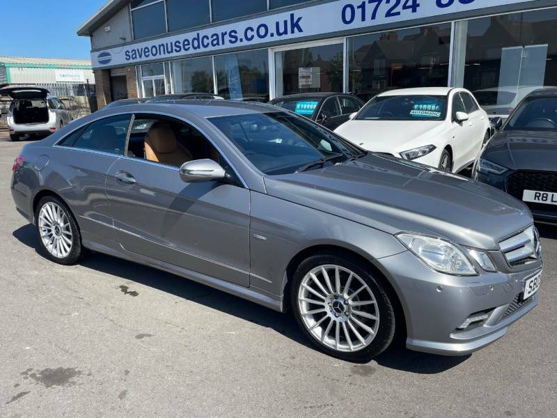 Mercedes-Benz E Class Coupe - 2009 09 Silver